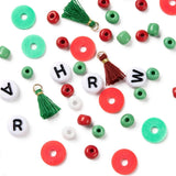 1155pcs Christmas Bead Making Kit for DIY Xmas Bracelet