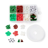 1155pcs Christmas Bead Making Kit for DIY Xmas Bracelet