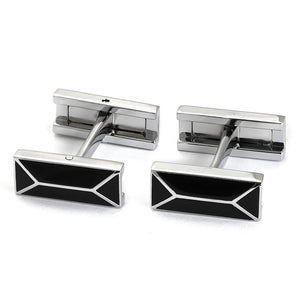 Enamel Hot Brass Gemelos Cufflinks