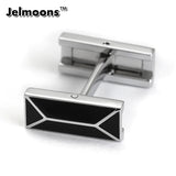 Enamel Hot Brass Gemelos Cufflinks