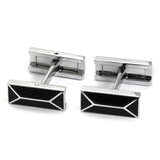 Enamel Hot Brass Gemelos Cufflinks