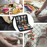 115Pcs Sewing Kits DIY Multi-function Set for Hand Quilting Stitching