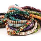 115pcs 6*3mm Natural Stone Beads for Jewelry Making Diy Bracelet