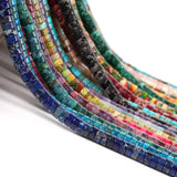 115pcs 6*3mm Natural Stone Beads for Jewelry Making Diy Bracelet