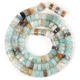 115pcs 6*3mm Natural Stone Beads for Jewelry Making Diy Bracelet