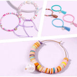 1175pcs 6x1mm Clay Beads for DIY Jewelry Making