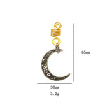 117pcs 23 Styles Hair Braid Dread Beads Clips Cuffs Rings Jewelry Accessories