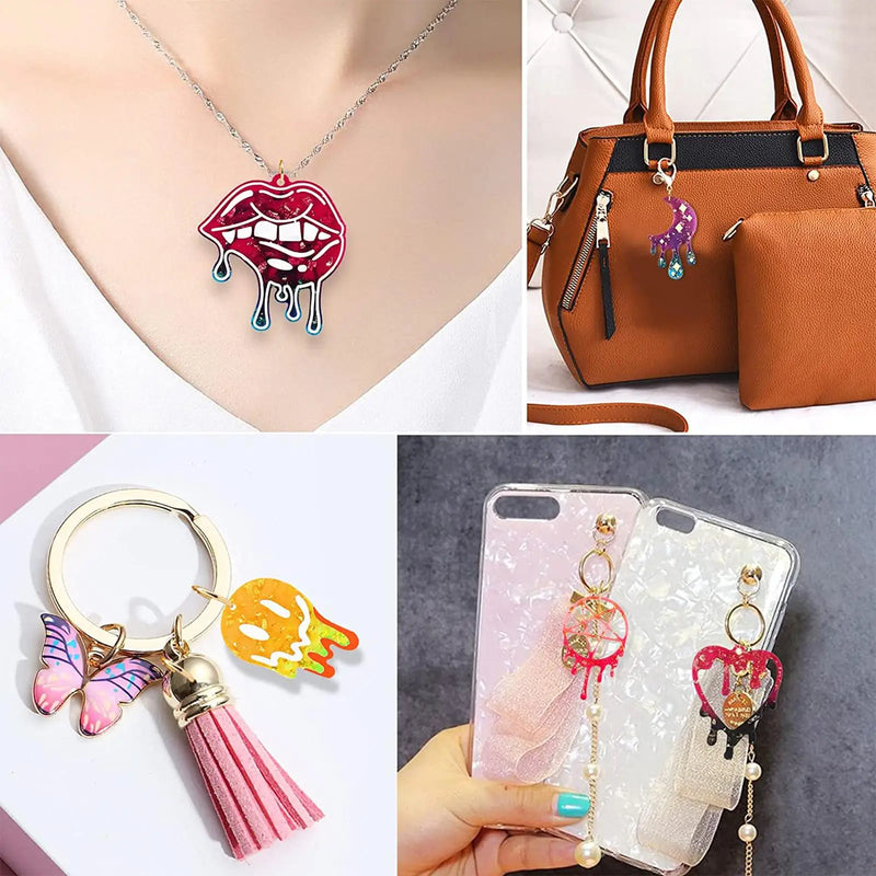 Earring Resin Epoxy Casting for Pendant Earrings Making