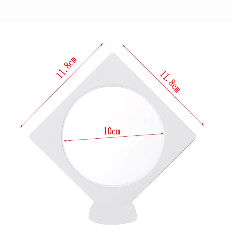 PET Membrane Jewelry Ring Pendant Display Stand Holder Packaging Box