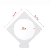 PET Membrane Jewelry Ring Pendant Display Stand Holder Packaging Box