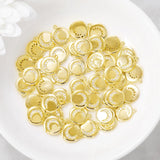 6PCS 10x12MM Moon Charm Pendants for DIY Jewelry Making