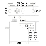 -1181MG Servo 18G 3.5KG Metal Gear Digital Servo & Metal Servo Arm