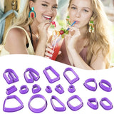 118Pcs Polymer Clay Cutters for Earrings DIY Jewelry Making Tools