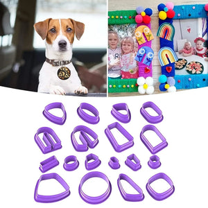118Pcs Polymer Clay Cutters for Earrings DIY Jewelry Making Tools