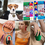 118Pcs Polymer Clay Cutters for Earrings DIY Jewelry Pendant Making Tools