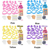 DIY Craft Jewelry Making Earrings Baking Mould 118pcs Set