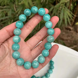 Natural Mozambique Amazonite Beads Bracelet Crystal Gift Woman