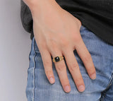 11MM Men's Stainless Steel Wedding Ring Band Engagement Jewelry