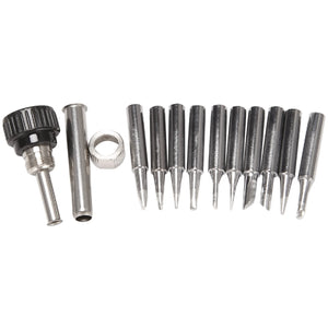 11PC/Lot Soldering Iron Tips Welding Tip 900M-T Various Sizes