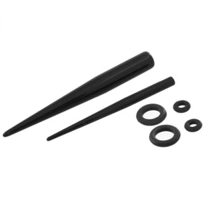 11PCS Acrylic Ear Tapers Stretching Kits Piercing Expander Plugs Tunnels