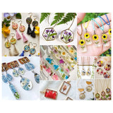 11Pcs DIY Jewelry Resin Casting Molds for Necklace Pendant Earrings