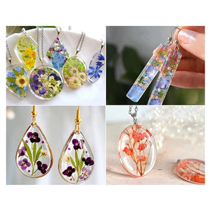 11Pcs Earrings Silicone Molds For Epoxy Resin DIY Jewelry