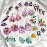 11Pcs Earrings Silicone Molds For Epoxy Resin DIY Jewelry