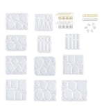 11Pcs Earrings Silicone Molds For Epoxy Resin DIY Jewelry
