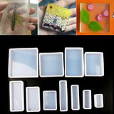 11Pcs Resin Molds Kit for Jewelry Making Tools