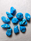 11Pcs 100% Natural Turquoise Jewelry Pendants