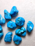 11Pcs 100% Natural Turquoise Jewelry Pendants