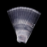 11Pcs Clear Plastic Jewelry Zip Lock Bags Waterproof Earring Beads Storage