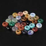 11mm Big Hole Stone Beads Round Natural Quartz Opal Agates for Jewelry Making