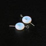 11mm Big Hole Stone Beads Round Natural Quartz Opal Agates for Jewelry Making
