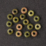 11mm Big Hole Stone Beads Round Natural Quartz Opal Agates for Jewelry Making