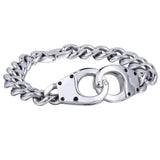 11mm Cuban Link Chain Bracelet Stainless Steel Silver Men Boys Jewelry