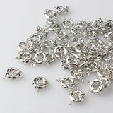 11mm13mm Round Clavicle Necklace Clasp 6PCS