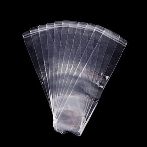 11pcs High Clear PVC Jewelry Zip Lock Bags Waterproof Dustproof