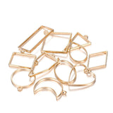 Geometric Hollow Frame Metal Border Molds for DIY Jewelry Making