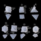 11pcs Dice Resin Mold Gamer-tools Silicone Mould Making