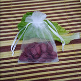 100pcs 9x12cm Organza Gift Bags Drawstring Wedding/Birthday/Christmas