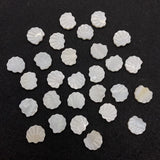 11x12mm Shell Beaded Scallop Spacer Loose Beads for Jewelry Making