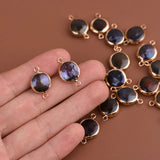 11x19MM 8Pcs Colorful Freshwater Pearl Baroque Charms