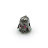 Micro Pave Red CZ Knight Head Beads for DIY Bracelets or Necklaces