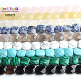 12*12mm Turquoise Agate Square Loose Beads for Jewelry Making DIY Bracelet