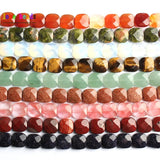 12*12mm Turquoise Agate Square Loose Beads for Jewelry Making DIY Bracelet