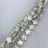12-13MM Natural Freshwater Pearl Star Shape Loose Beads