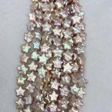 12-13MM Natural Purple Freshwater Pearl Baroque Star Shape Loose Beads