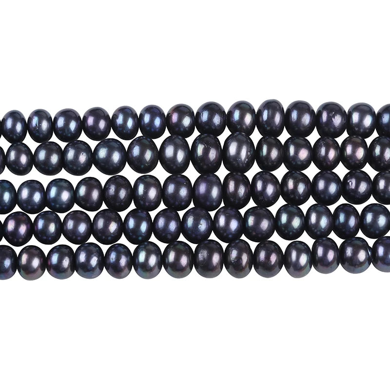 12-13mm Cultured Button Pearl Necklace Making Supplies