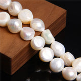 12-13mm Natural Freshwater Pearls Beads Charm for Jewelry Making DIY